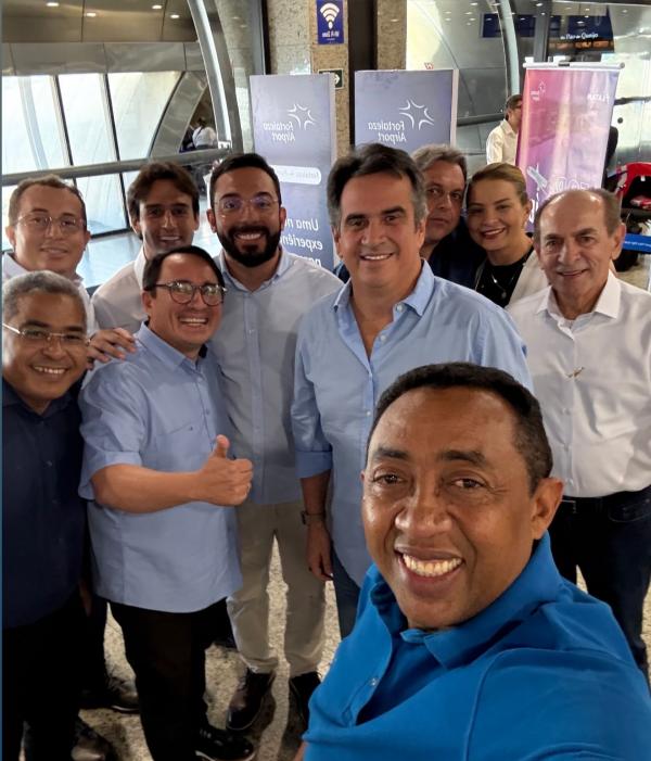 Ciro Nogueira participa de voo inaugural: