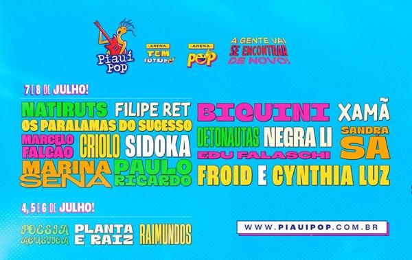 Edu Falaschi, Paulo Ricardo e Froid são confirmados no line-up do Piauí Pop.(Imagem:Divulgação)