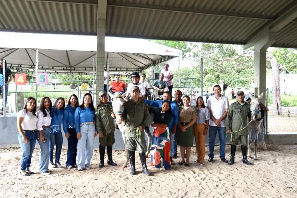Governo inaugura Núcleo de Equoterapia em Floriano e amplia atendimento a pessoas com deficiência no sul do estado(Imagem:Ascom Seid)