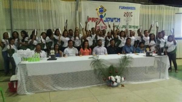 São José do Peixe comemora formatura dos alunos do Projovem Urbano