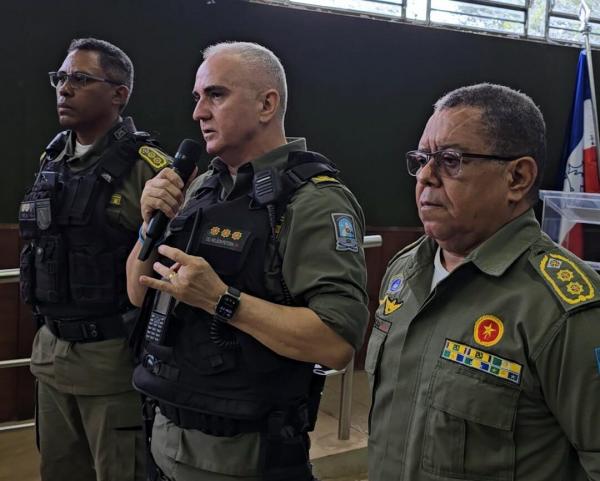 Coronel Nelson Feitosa, comandante do CPCE.(Imagem: Arquivo PM)