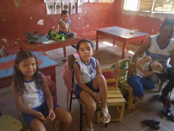  Alunos da educa&ccedil;&atilde;o infantil participam de atividades saud&aacute;veis na Escolinha da M&ocirc;nica.(Imagem:FlorianoNews)