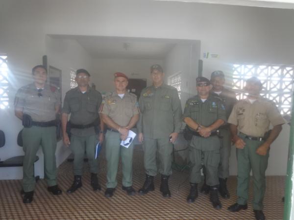 Comando da Pol&iacute;cia se re&uacute;ne para elaborar o plano de seguran&ccedil;a nas elei&ccedil;&otilde;es.(Imagem:FlorianoNews)