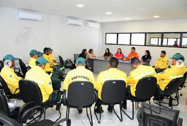 Floriano se prepara para Seminário de Prevenção às Queimadas e Incêndios(Imagem:Reprodução/Instagram)