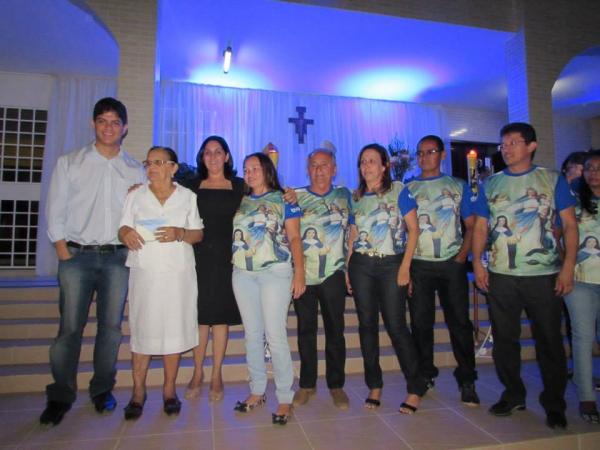 En&eacute;as Maia prestigia inaugura&ccedil;&atilde;o no Mosteiro em Floriano.(Imagem:Jaquelina Nascimento)