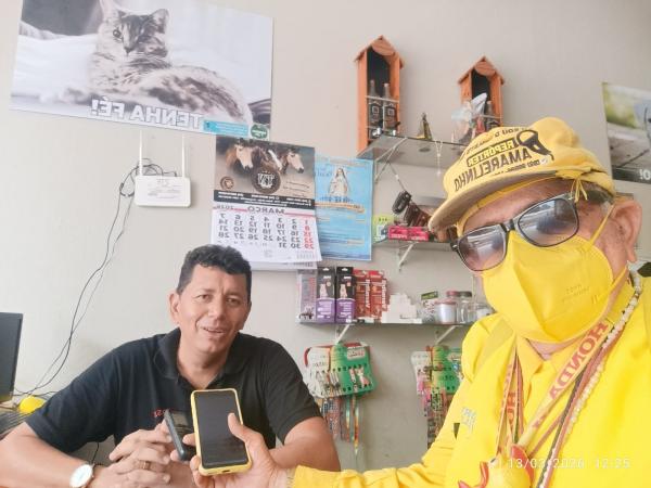 Idal&eacute;cio Nogueira destaca variedade de produtos e convida clientes para conhecer a Comercial Casa do Fazendeiro em Bar&atilde;o de Graja&uacute;.(Imagem:FlorianoNews)