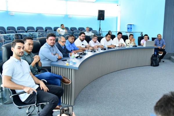 Prefeitura de Floriano apresenta ao Poder Legislativo novo sistema de execução de emendas impositivas para 2026.(Imagem:Secom)