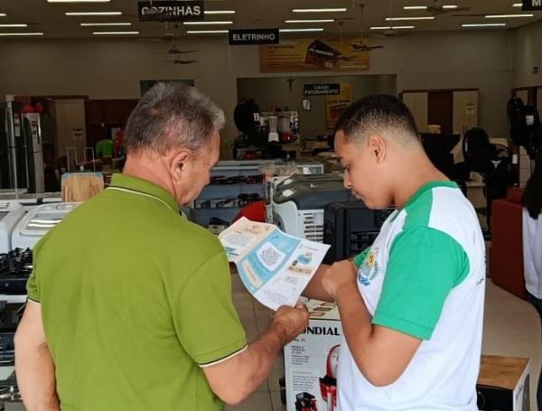 Estudantes da rede estadual levam leitura e matem&aacute;tica &agrave;s ruas de Guadalupe em prepara&ccedil;&atilde;o para o Enem e Saeb(Imagem:Divulga&ccedil;&atilde;o)