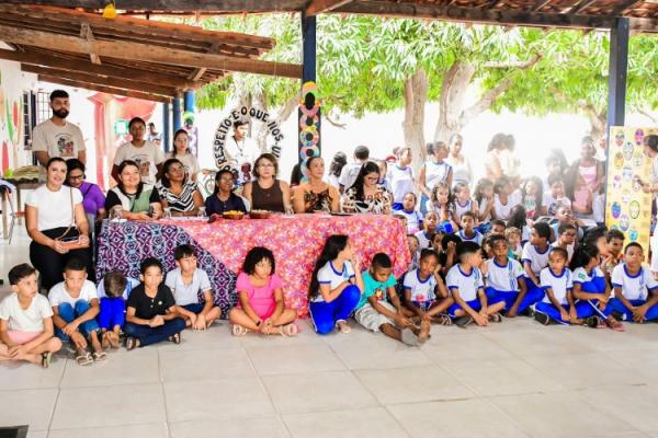 Escola municipal de Floriano realiza I Mostra Cultural sobre povos afrodescendentes(Imagem:Secom)