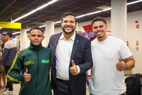 Do Piau&iacute; Para o Mundo: estudantes da rede p&uacute;blica estadual embarcam com destino aos Estados Unidos(Imagem:Ascom Seduc)