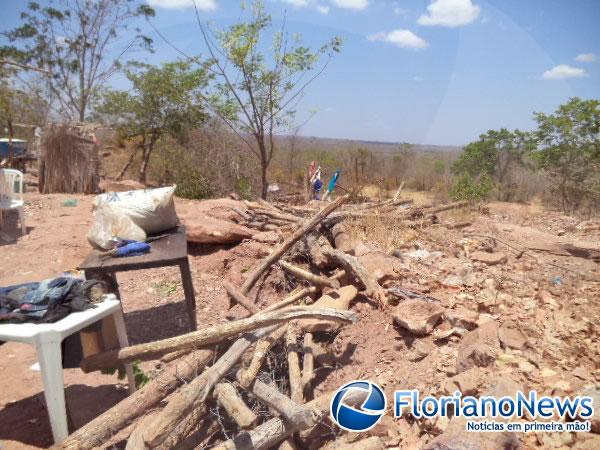 Reintegra&ccedil;&atilde;o de posse em terreno na zona rural gera confus&atilde;o.(Imagem:FlorianoNews)