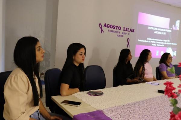 Agosto Lilás: Prefeitura de Floriano promove palestra sobre enfrentamento à violência contra a mulher(Imagem:Secom)