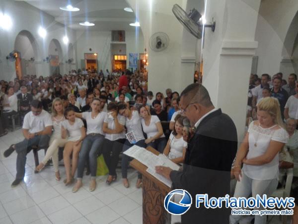 Missa de s&eacute;timo dia homenageia Secret&aacute;rio Gonzaga Carvalho.(Imagem:FlorianoNews)