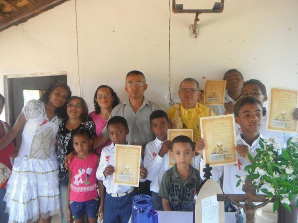 Realizada Missa de Natal com 1&ordf; Eucaristia na localidade Boca da Entrada.(Imagem:FlorianoNews)