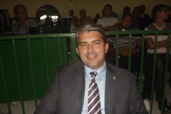vereador Maur&iacute;cio Bezerra (PTB).(Imagem:FlorianoNews)