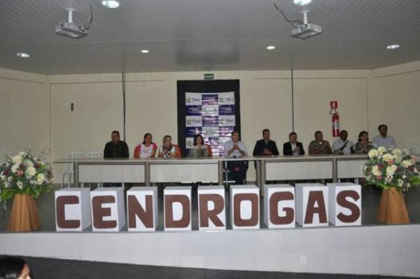 Floriano sedia abertura da Semana Estadual de Pol&iacute;ticas sobre Drogas.(Imagem:SECOM)