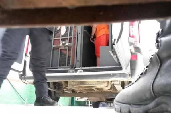 ransfer&ecirc;ncia da detenta.(Imagem:GP1)