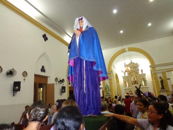 Prociss&atilde;o dos Passos relembra caminhada de Jesus para o calv&aacute;rio.(Imagem:FlorianoNews)