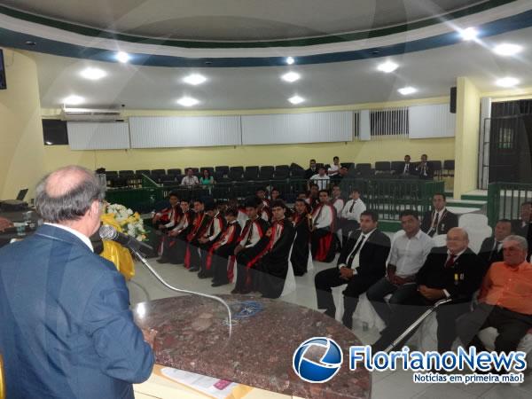Dia do DeMolay foi comemorado na C&acirc;mara Municipal de Floriano.(Imagem:FlorianoNews)