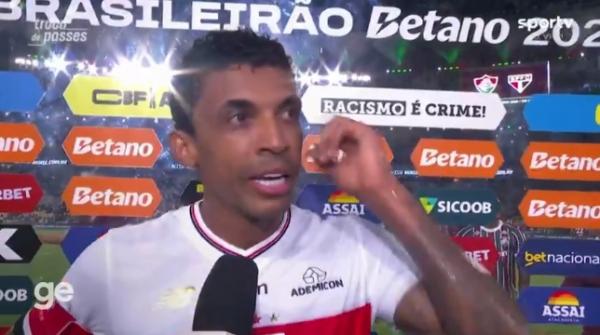Luiz Gustavo desabafou ap&oacute;s goleada sofrida pelo S&atilde;o Paulo contra o Fluminense(Imagem:Reprodu&ccedil;&atilde;o)