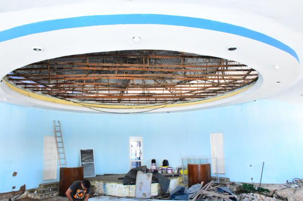 Reforma no plen&aacute;rio da C&acirc;mara Municipal de Floriano deve ser conclu&iacute;da em agosto.(Imagem:CMF)