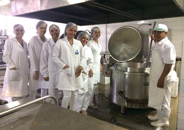 Acadêmicas do Curso de Nutrição da FAESF iniciam estágio na UFPI de Floriano.(Imagem:FAESF )