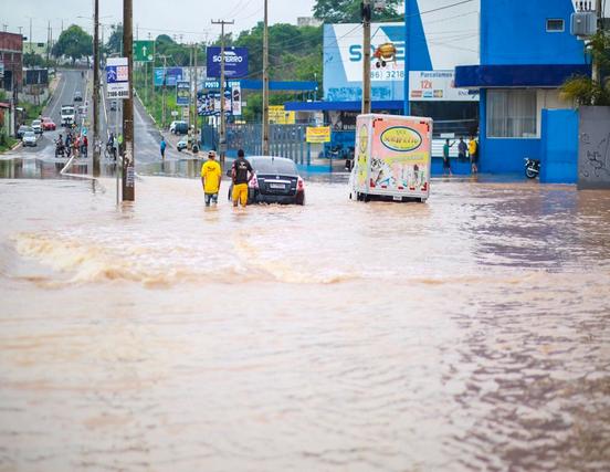 Semar alerta para forte chuva em Teresina neste fim de semana