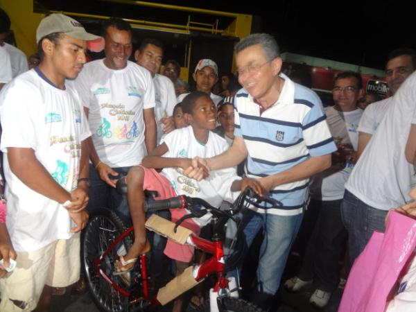 Passeio cicl&iacute;stico de Floriano celebra anivers&aacute;rio do munic&iacute;pio.(Imagem:FlorianoNews)