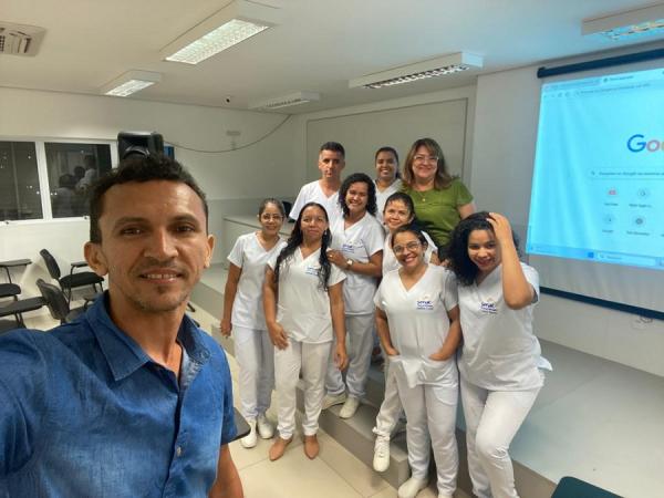 Sesc realiza atividades do Agosto Dourado em empresas de Floriano.(Imagem:Divulga&ccedil;&atilde;o/Sesc Floriano)